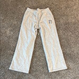 Gray Sweatpants with Logo